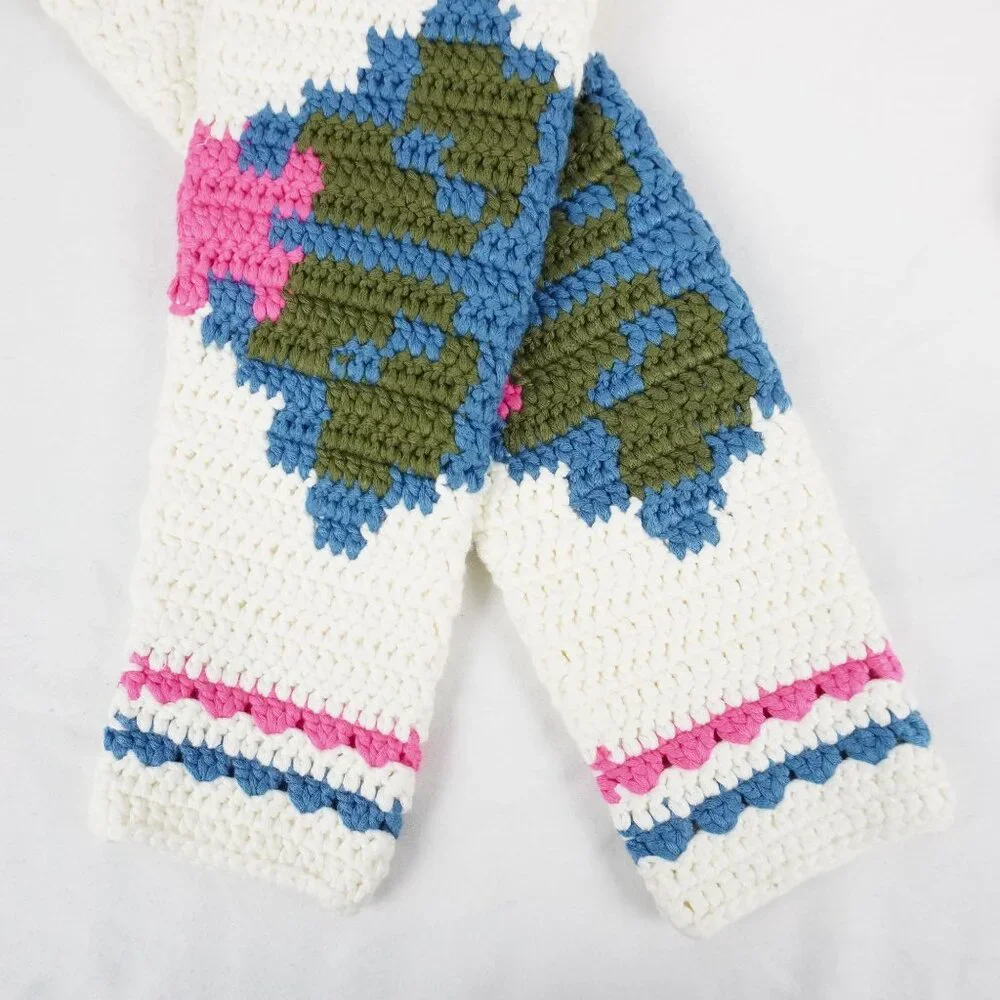 Hunter Bell Callen Knit Long-Sleeve Cardigan In Pink Multi - Size XS (NWT) - Picture 4 of 9